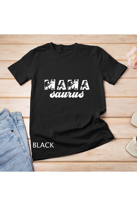 Mamasaurus Dinosaur Mama Saurus T-Shirt