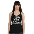 thumbnail image 1 of Mamasaurus Funny Mother Dinosaur T-Rex Head Women's Tank Top, L, Black, 1 of 3
