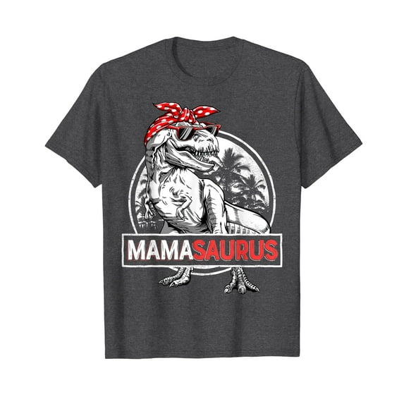 Mamasaurus T rex Dinosaur Funny Mama Saurus Mother's Family T-Shirt