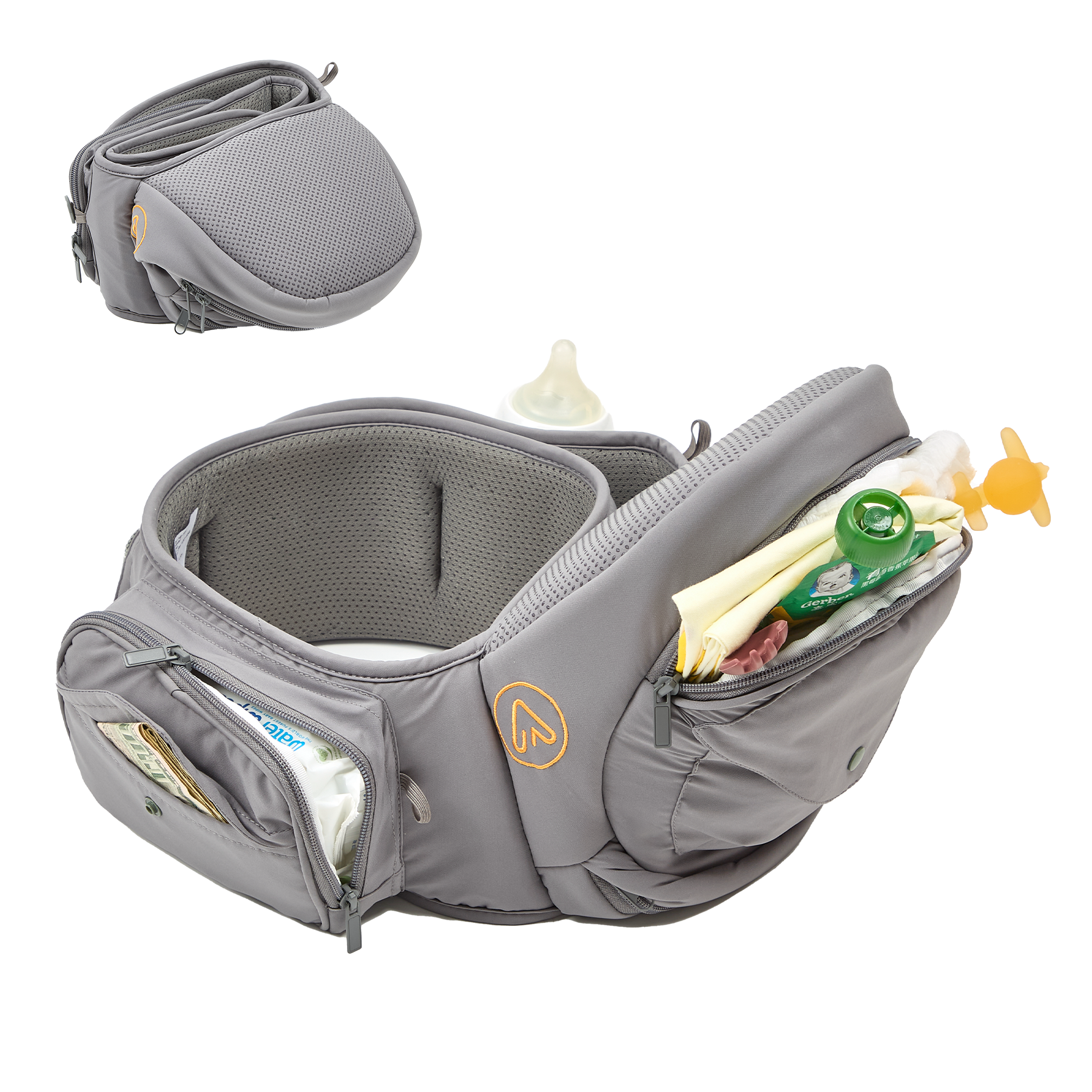 Mamazing Baby Hip Seat Carriers Portable 3D Tilted Support Infant