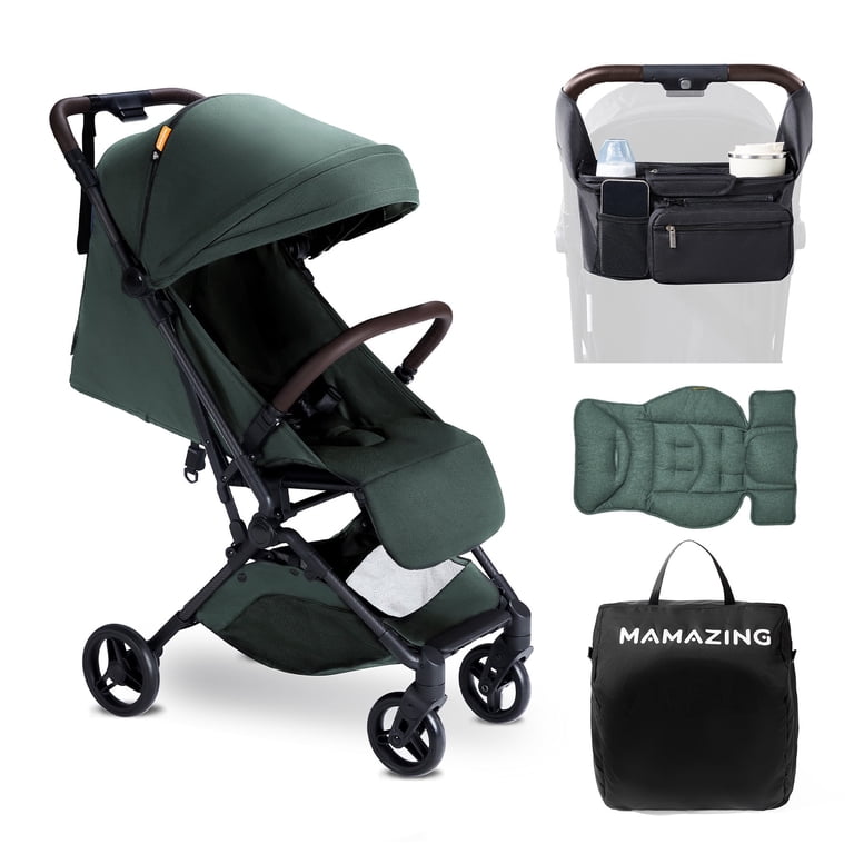 Mamazing Baby Stroller, 11.5 lb Ultra Lightweight Foldable Carbon