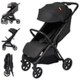 thumbnail image 1 of Mamazing Baby Stroller,Air Lite Carbon Fiber Lightweight Foldable Compact Travel Stroller for Newborn Infant Toddler,Black, 1 of 15
