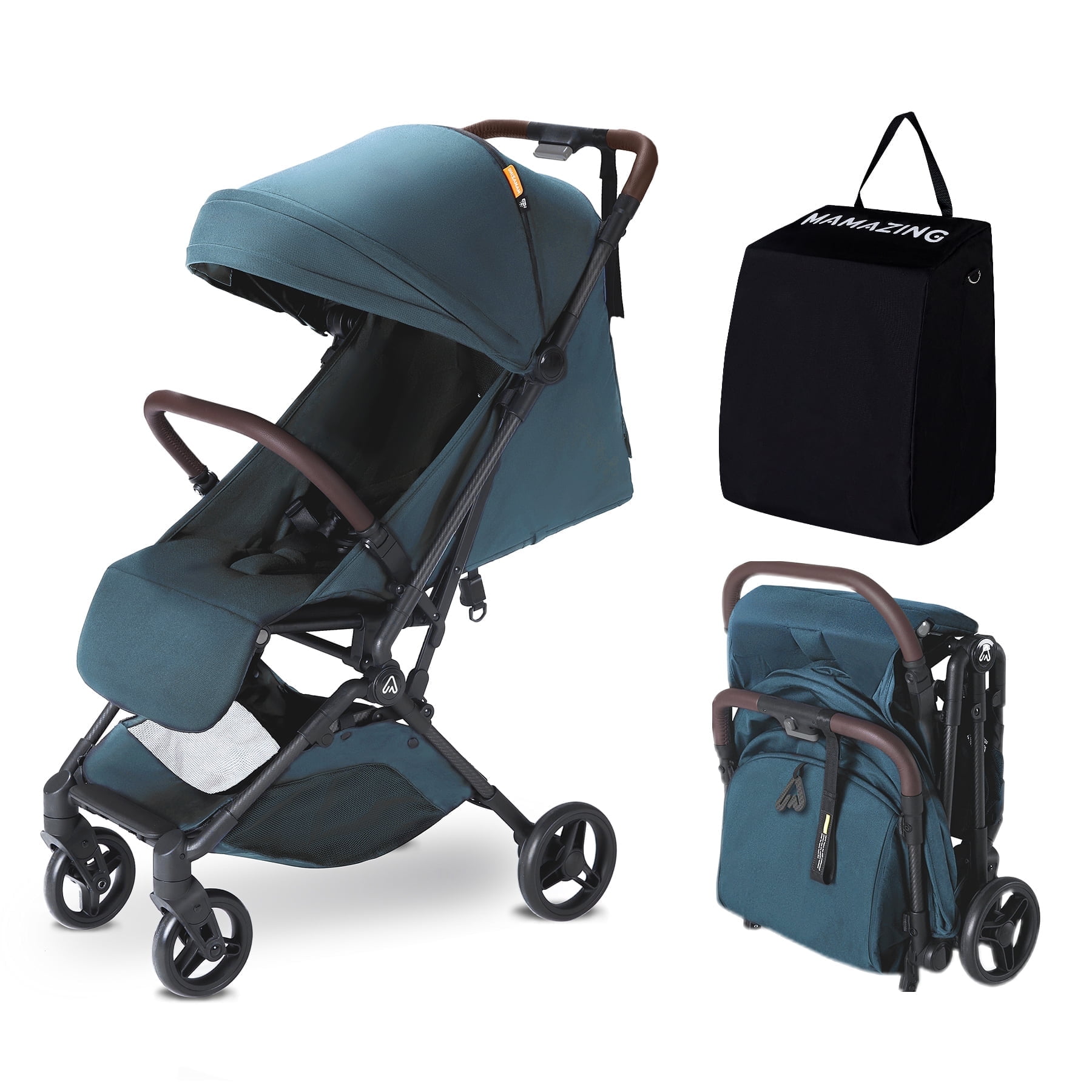 Mamazing Ultra Air Lightweight Foldable Stroller – Carbon Fiber Travel