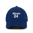 thumbnail image 1 of Mamba 24 Kobe Baseball Cap Embroidered Cotton Adjustable Dad Hat Royal Blue, 1 of 1