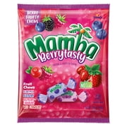 Mamba Berry Tasty Fruit Chews Chewy Candy, 7.05 oz