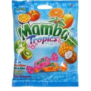 Mamba Tropics Fruit Chews Chewy Candy, 3.52 oz - (1 Pack)
