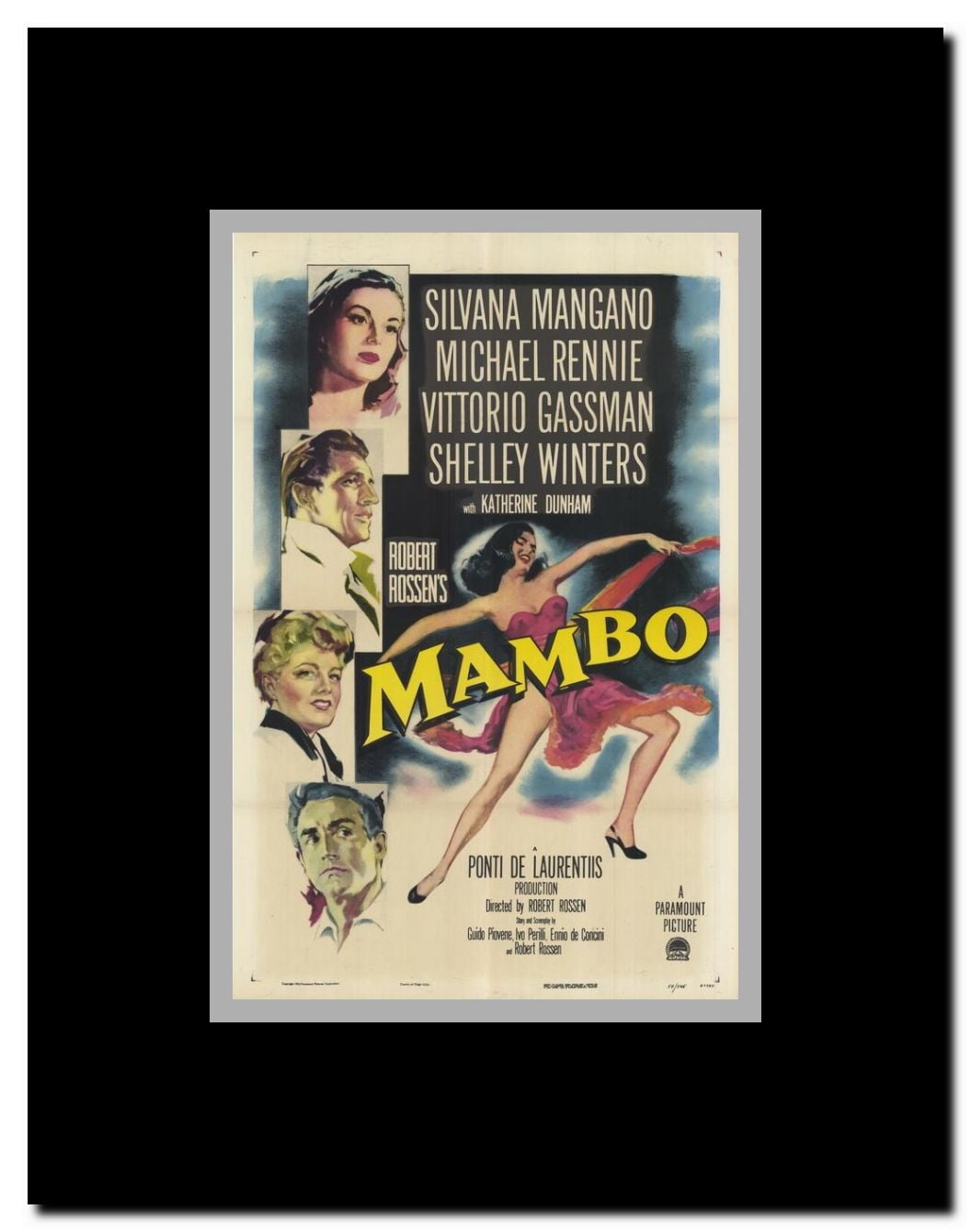 Mambo Framed Movie Poster