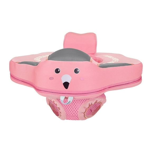 Mambobaby B504 Non-Inflatable Pool Seat Float Summer Swimming Ring with Safety Seat for 3-24 Months