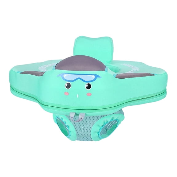 Mambobaby B504 Non-Inflatable Pool Seat Float Summer Swimming Ring with Safety Seat for 3-24 Months