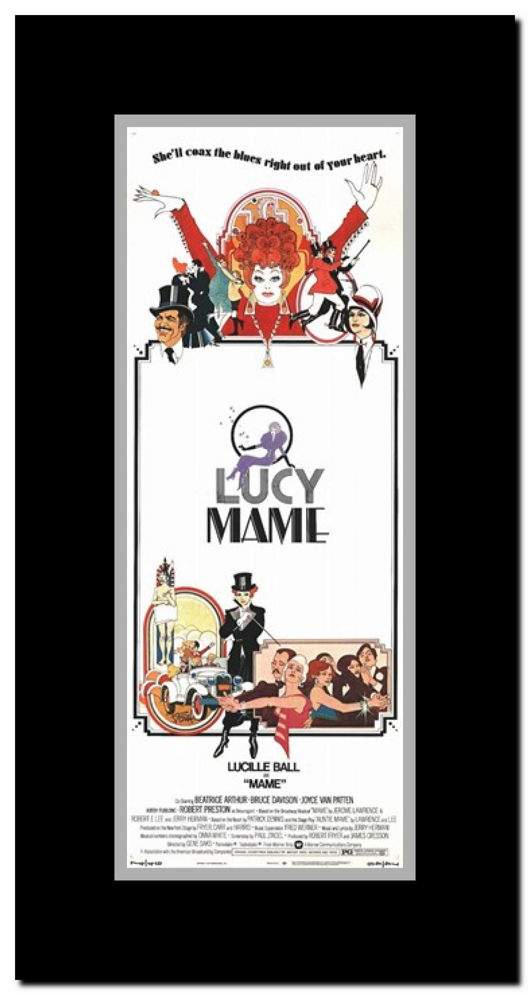 Mame Framed Movie Poster