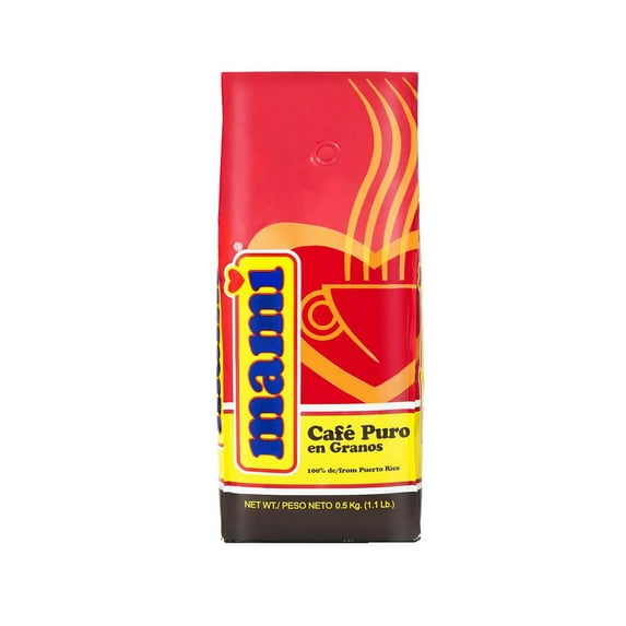 Mami Coffee Pure, Whole Bean, 1.1 Pounds Bag.