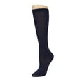 thumbnail image 1 of Mamia Girl's Knee High School Uniform Socks (12 Pairs) - Navy, 2-3, 1 of 2