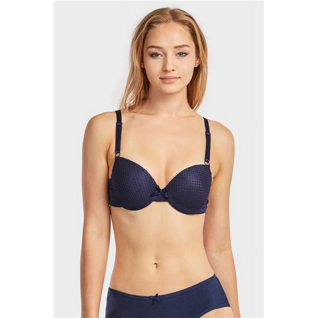 Mamia & Sofra IN-BR4324LPU-36C Lace Push Up Bra - Size 36C - Pack