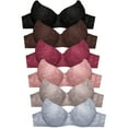 thumbnail image 1 of Mamia Women's Basic Lace Bras, Pack of 6 - 4441LDD, 40DD, 1 of 2