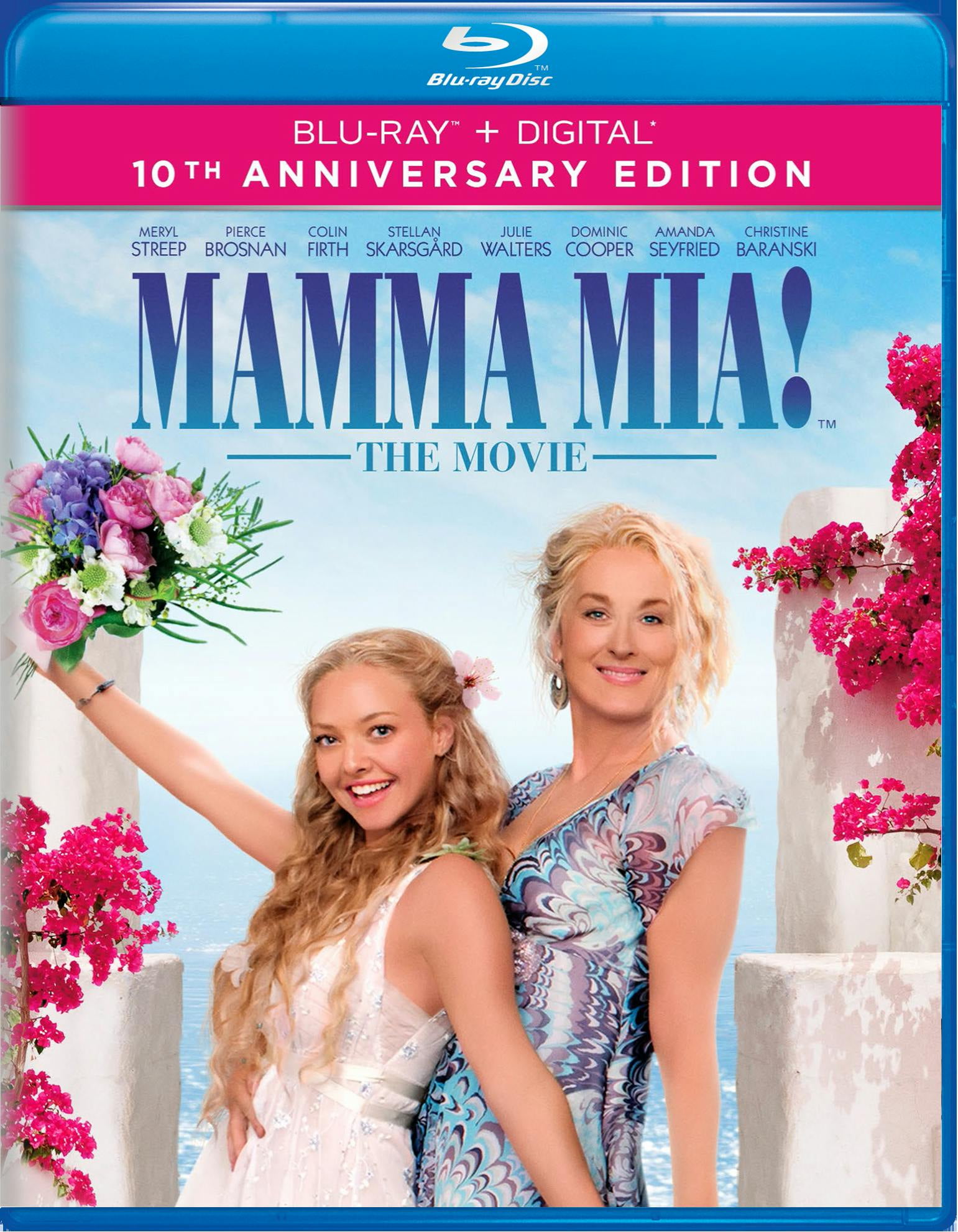 Mamma Mia! (10th Anniversary Edition) [Blu-ray] - Walmart.com