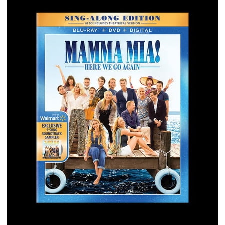 Mamma Mia! Here We Go Again (Blu-ray + DVD)