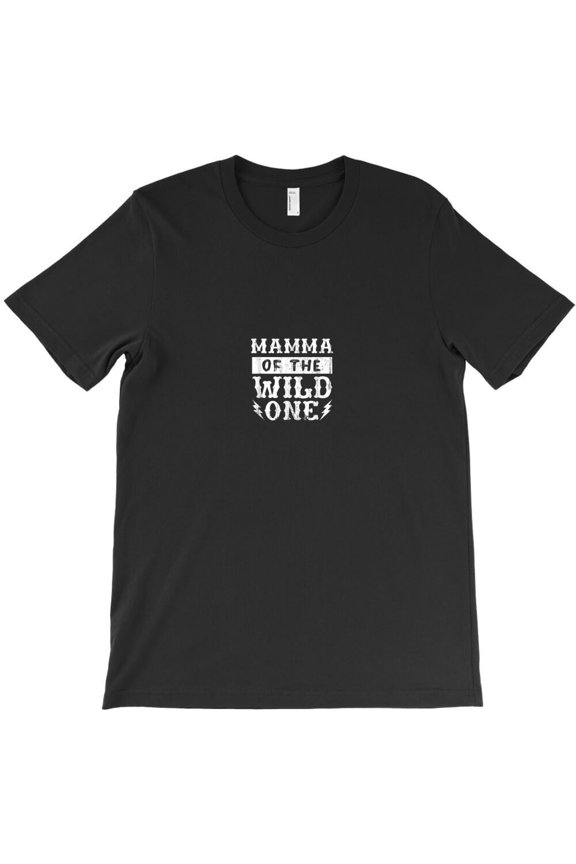 Mamma Of The Wild One Kids Mom Children Mommy Birthday Themed Themed K33621 Unisex T-Shirt – Extended Sizes Up to 5XL