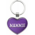 thumbnail image 1 of Mammie - Names Female Metal Heart Keychain Key Chain Ring, Multiple Colors Available, 1 of 1