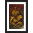 thumbnail image 1 of Mammon 2x Matted 28x40 Large Black Ornate Framed Art Print by Watts, George Frederick, 1 of 2