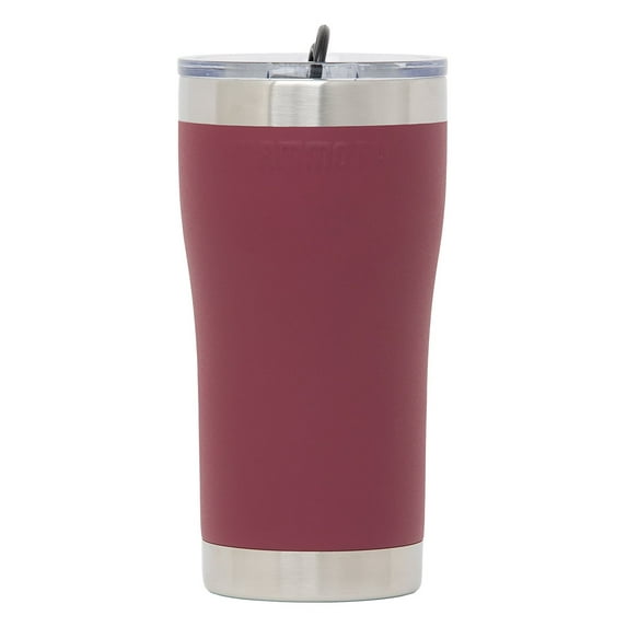Mammoth 20 Ounce Stainless Steel Insulated Tumbler with Lid, Garnet