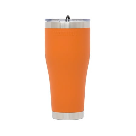 Mammoth 30 Ounce Stainless Steel Insulated Tumbler with Lid, Burnt Orange