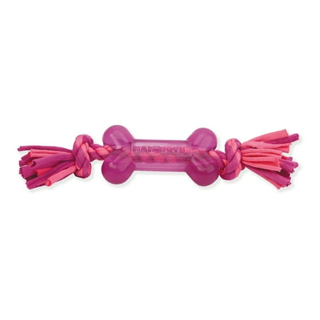 Mammoth Flossy Chews Cloth Dog Rope Toy with TPR Bone, Small price history and forecast - Mammoth 23300F