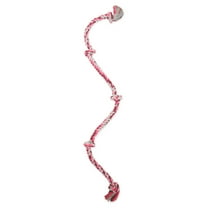 Mammoth Flossy Chews Cottonblend 5 Knot Tug Rope Dog Toy, Super XL, 72", Assorted Colors
