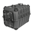thumbnail image 1 of Mammoth Guardian Strong and Durable 36 inch Plastic Dog Kennel, Gray, 1 of 7
