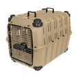 thumbnail image 1 of Mammoth Guardian Strong and Durable 36 inch Plastic Dog Kennel, Tan, 1 of 10