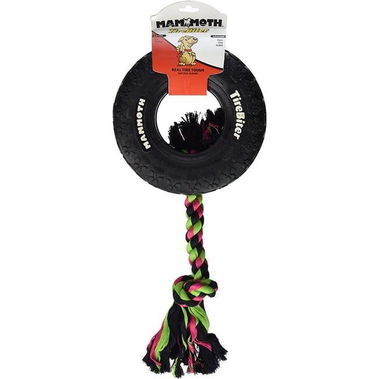 Mammoth TireBiter II Natural Rubber Dog Toy