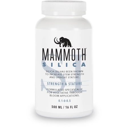 Mammoth Silica SI Strength and Stature Formulated for Vegetative Bloom Applications (500ml)