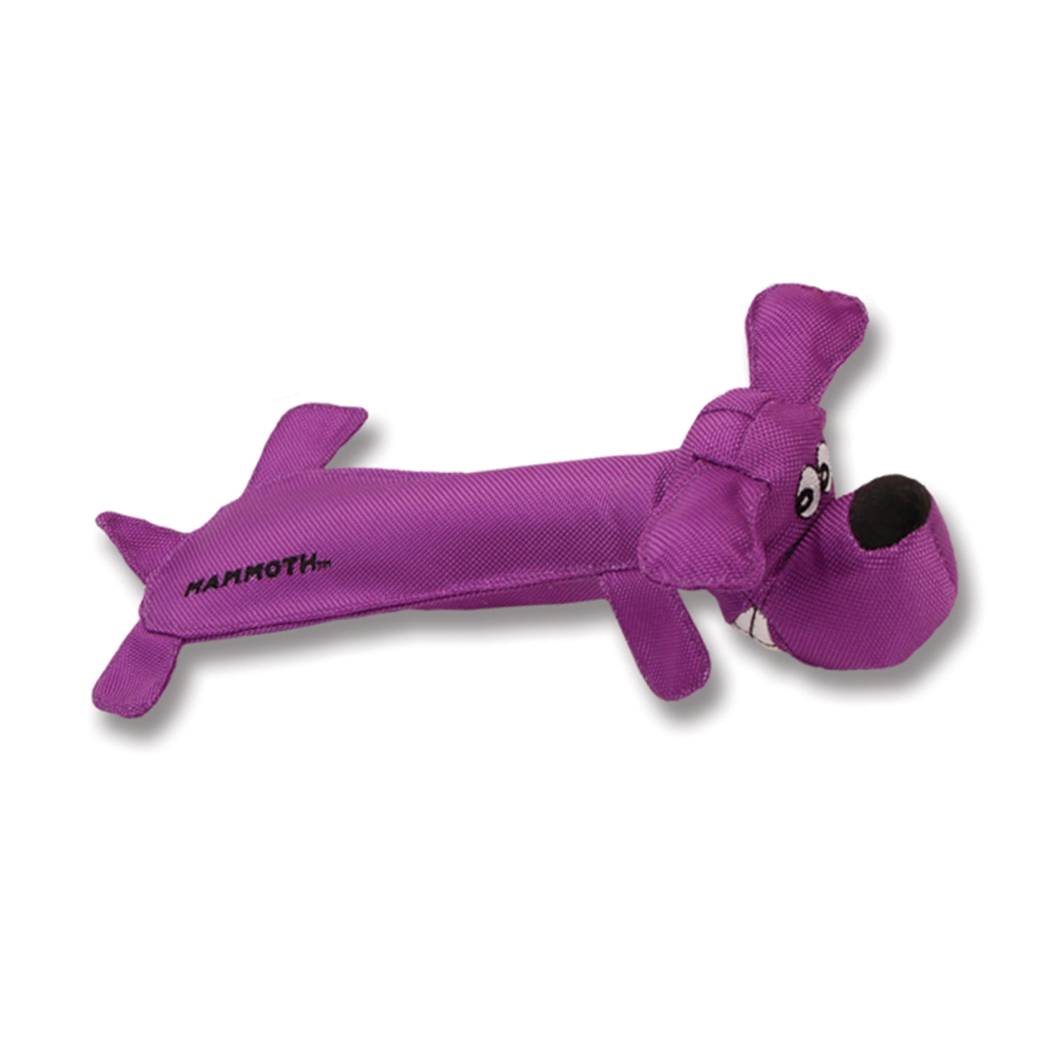Mammoth Squeakies Dog Nylon Plush Dog Toy, Medium, 14", Assorted Colors