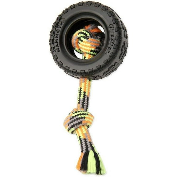 Mammoth TireBiter II Rope Dog Toy [Dog, Toys Rope] 3.75" Long