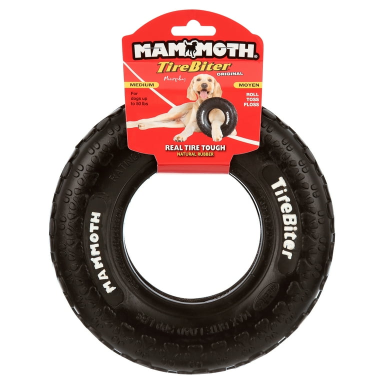 Tire biter dog toy sales