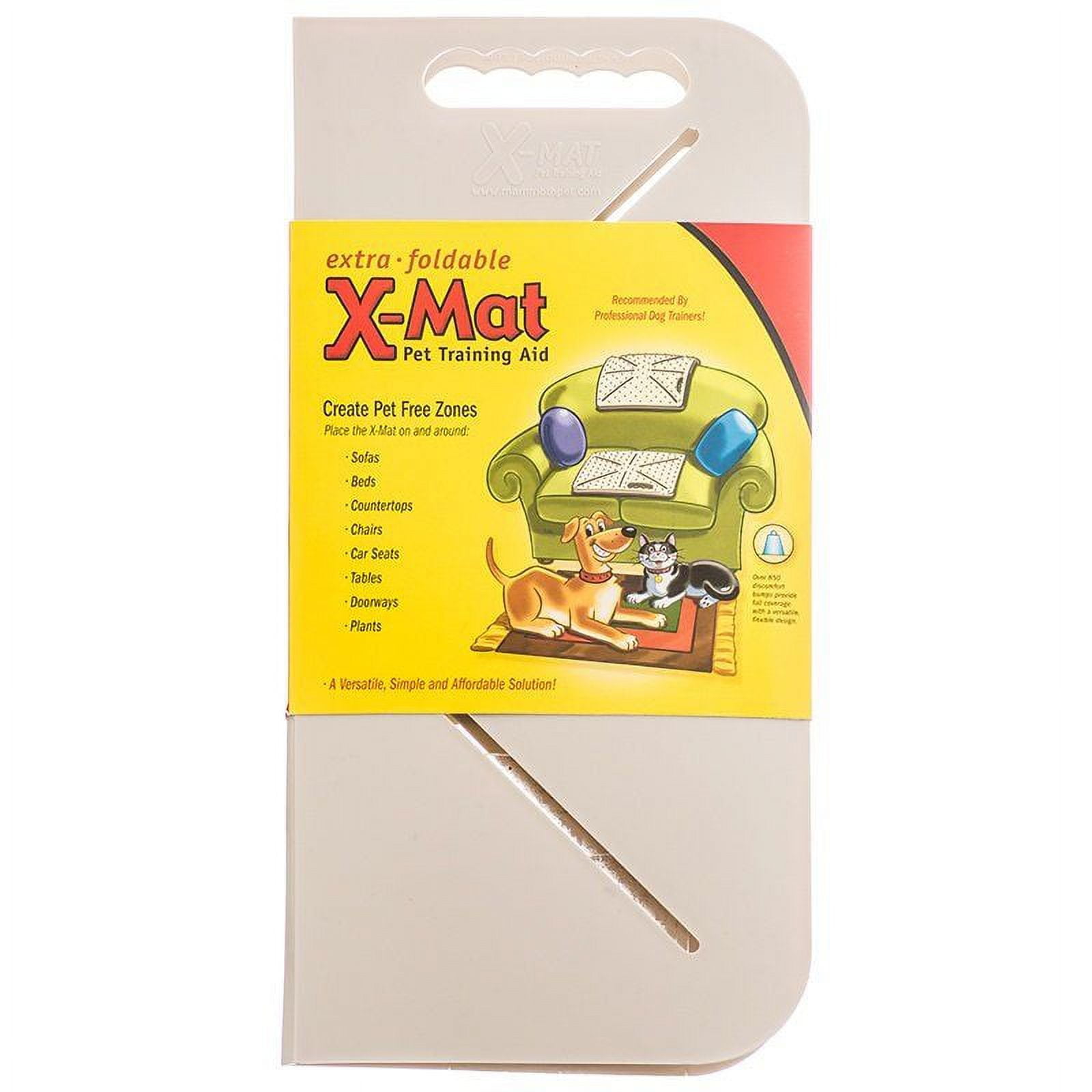 Mammoth XMat Extra Foldable Pet Training Aid [Dog, Training Equipment] 18"L x 18"W x .5"H