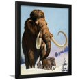 thumbnail image 1 of Mammoths from the Ice Age, 1969, Animals Framed Art Print Wall Art by Mcbride Sold by Art.Com, 1 of 5