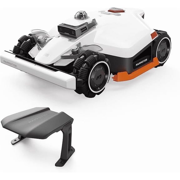 Mammotion LUBA 3 AWD 3000 Robot Lawn Mower, 0.75 Acres,360 LiDAR+RTK+AI Vision Tri-Fusion Positioning,1.0-2.7in Cut