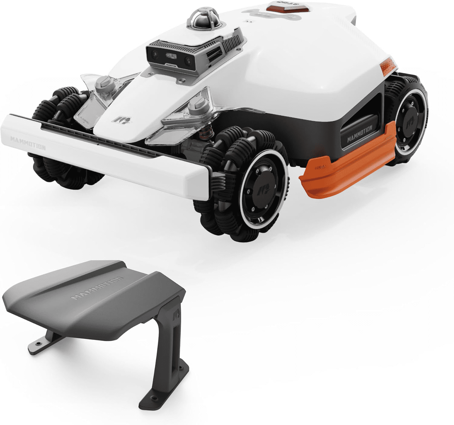 Mammotion LUBA 3 AWD 5000H Robot Lawn Mower, 1.25 Acres,360° LiDAR+RTK+AI Vision Tri-Fusion Positioning,2.2-4.0in Cut