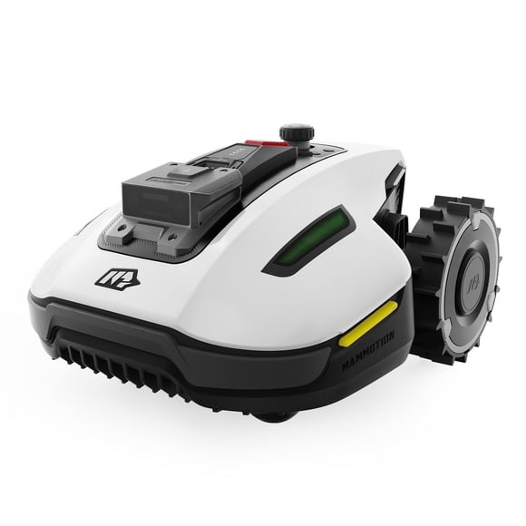 Mammotion YUKA Mini 600H Robot Lawn Mower,Reception 0.15 Max 0.3 Acre Coverage, Auto Mapping, With 4G,AI Obstacle Avoidance, Dual Cutting Discs,APP Control,Multi-Zone Management