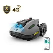 Mammotion YUKA Mini 800H Robot Lawn Mower,Auto Mapping, AI Obstacle Avoidance, Reception 0.2 Acre, Max 0.4 Acre Dual Cutting Discs,APP Control, With 4G,Multi-Zone Management