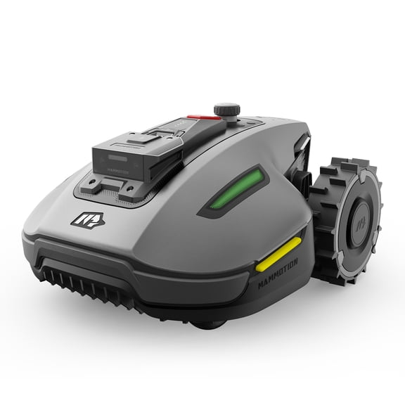 Mammotion YUKA Mini 800H Robot Lawn Mower,Auto Mapping, AI Obstacle Avoidance, Reception 0.2 Acre, Max 0.4 Acre Dual Cutting Discs,APP Control, With 4G,Multi-Zone Management