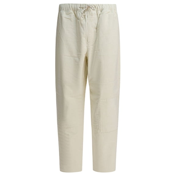 Mammut Relaxed Fit Cotton Trousers With Textured Fabric (Men's)