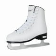 thumbnail image 1 of MammyGol Classic Ice Figure Skates for Womens/Misses/Girls Lace up with Stainless Steel Blade Light Support Ice Figure Skates in White Color, 1 of 7