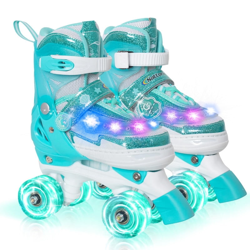 MammyGol Girls Roller Skates For Kids Light Up Adjustable Rollerskates mammygol-girls-roller-skates-for-kids-light-up-adjustable-rollerskates