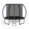 thumbnail image 1 of MammyGol Trampoline 8FT 12FT 14FT , Recreational Trampolines with Enclosure Net and Ladder, Outdoor Trampoline for Kids and Adults, 1 of 7