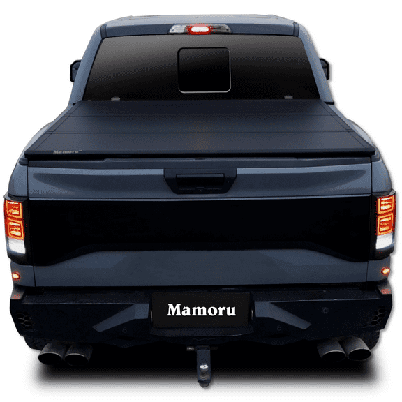 Mamoru Hard Tri-Fold Tonneau Cover for 2002-2025 Dodge Ram 2500 3500 | 2003-2025 Dodge Ram 1500 6.4' Truck Bed Cover | Fleetside Without RAMBOX
