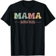 thumbnail image 1 of Mamy Saurus Mother's Day Family Matching mom dinosaur Moma T-Shirt, 1 of 3