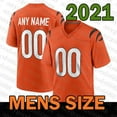thumbnail image 1 of Man 9 Joe Burrow 1 Ja'Marr Chase Football Jersey Evan McPherson Cam Taylor-Britt Sam Hubbard Tee Higgins Joe Mixon Logan Wilson Trey Hendrickson Tyler Boyd Daxton Hill, 1 of 7