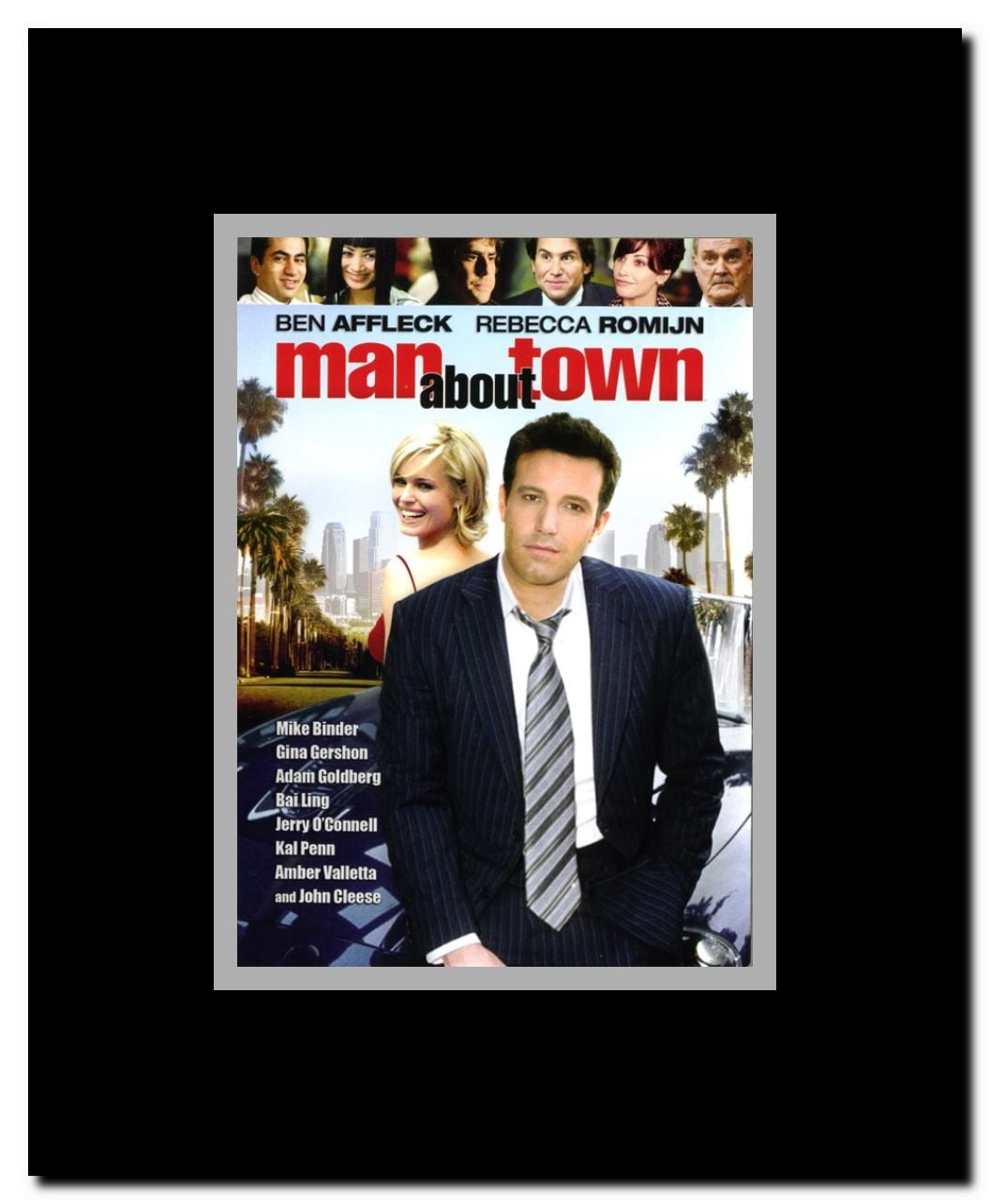 Man About Town Framed Movie Poster