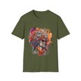 thumbnail image 1 of Man Abstract  Unisex T-Shirt Boho Hippie Festival Native American Inspired, 1 of 3